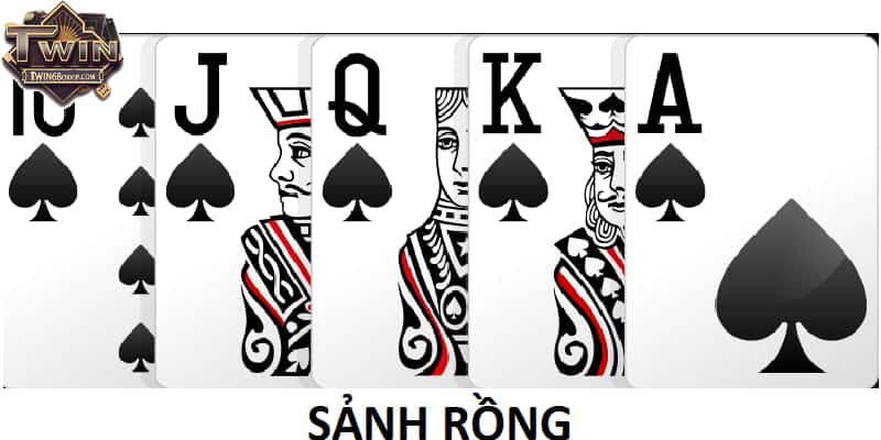 Sảnh Rồng là bộ bài mạnh nhất trong thứ tự Poker