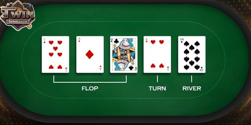 Game thủ có thể sử dụng lá bài chung thứ 4 ở vòng turn